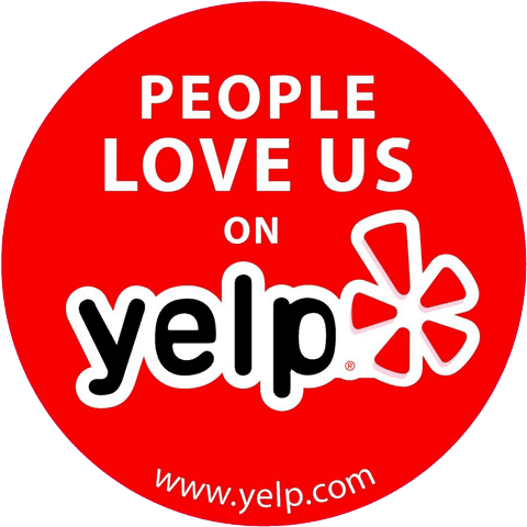 People Love Us On Yelp Badge